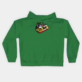 speedboat little people Kids Hoodie